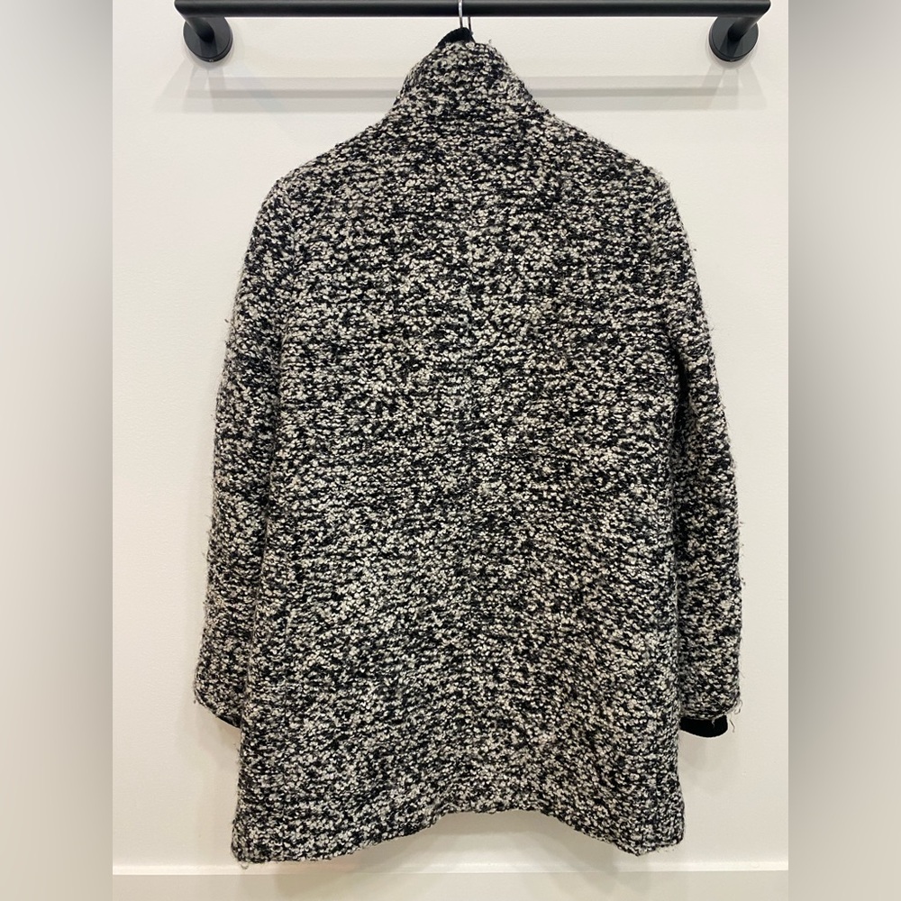 JCrew Italian wool Lodge coat - grey boucle - Picture 6 of 8